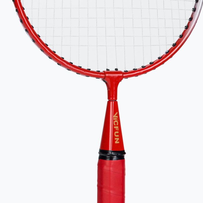 Kinder-Badmintonset VICTOR Mini-Badminton rot 174400 6