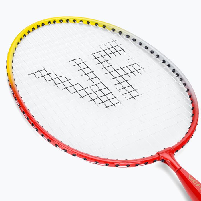 Kinder-Badmintonset VICTOR Mini-Badminton rot 174400 7