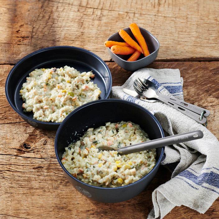 Gefriergetrocknete Lebensmittel Trek'n Eat Hähnchen in Sahnesauce mit Gemüse und Reis PS1+ 3