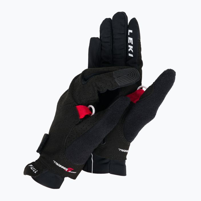 LEKI Nordic Move Shark Nordic Walking Handschuhe schwarz 649701301060