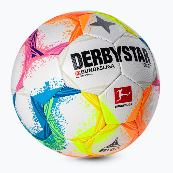 Derbystar Player Special V22 weiß und Farbe Fußball 3995800052 2