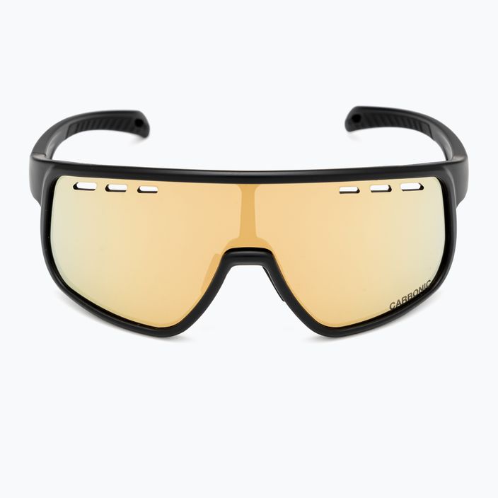 CASCO SX-25 Carbonic schwarz/gold verspiegelte Sonnenbrille 3