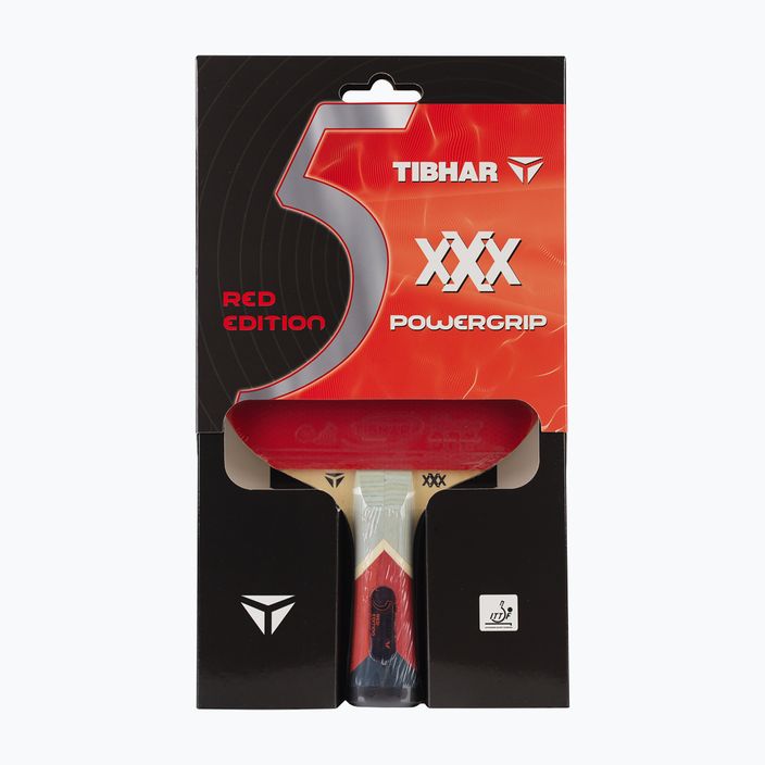 Tibhar XXX Powergrip Red Edition Tischtennisschläger 6