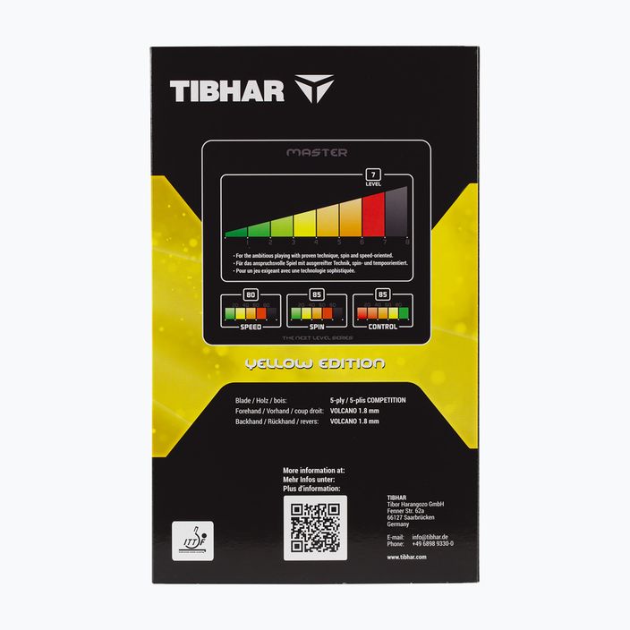 Tibhar Master Yellow Edition Tischtennisschläger 6