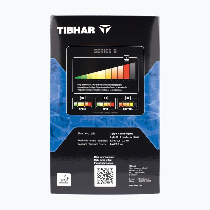 Tibhar Pro Blue Edition Tischtennisschläger 6