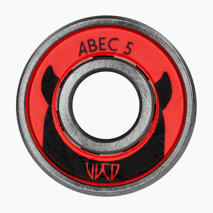 Wicked ABEC 5 8er-Pack rot/schwarz Lager 310035