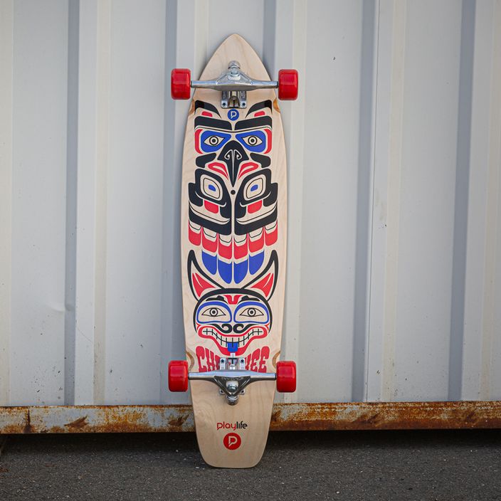 Playlife Longboard Cherokee Farbe Skateboard 880292 8