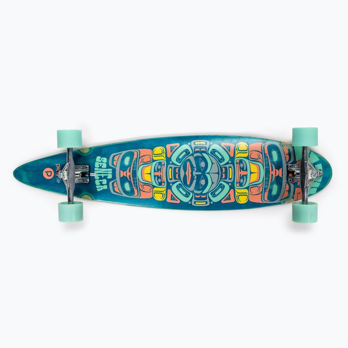 Playlife Seneca Longboard Skateboard blau 880294