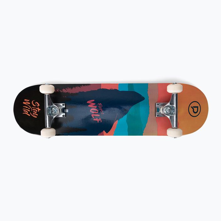 Playlife Fierce Wolf klassisches Skateboard in Farbe 880307