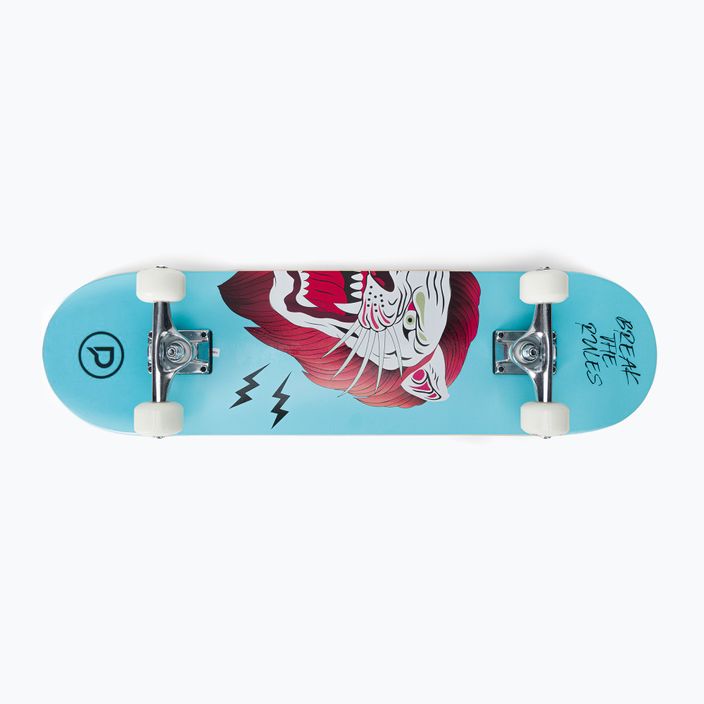 Playlife klassische Skateboard Löwe blau 880312