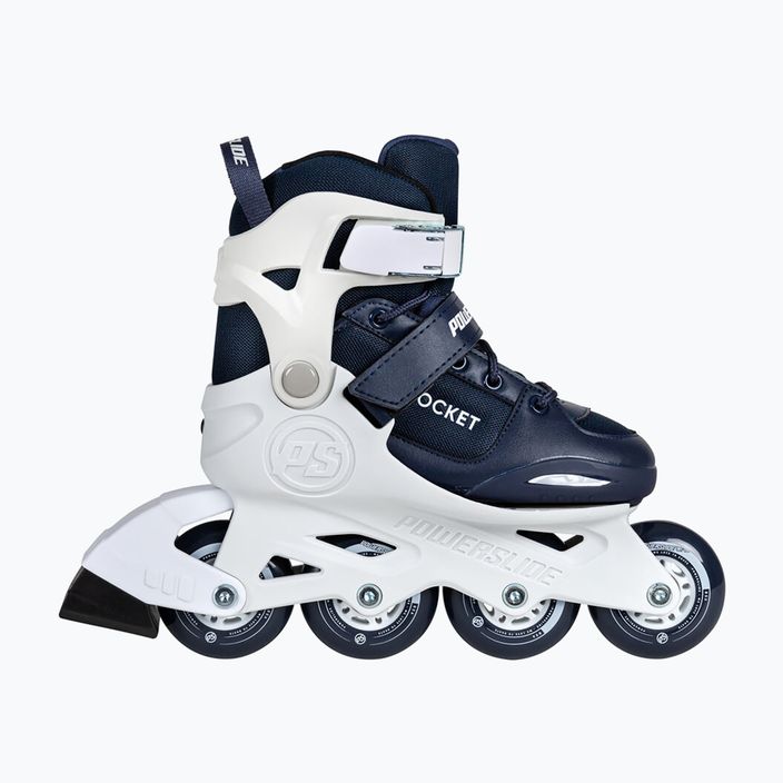 Inliner Kinder Powerslide Rocket white/navy blue 9