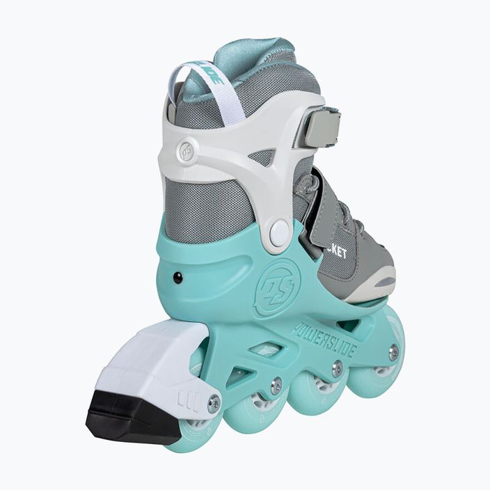 Inliner Kinder Powerslide Rocket grey/teal 12