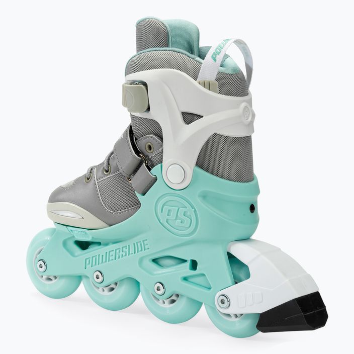 Inliner Kinder Powerslide Rocket grey/teal 3