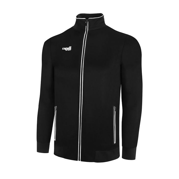 Herren Capelli Basics Adult Training Fußball Sweatshirt schwarz/weiß 2