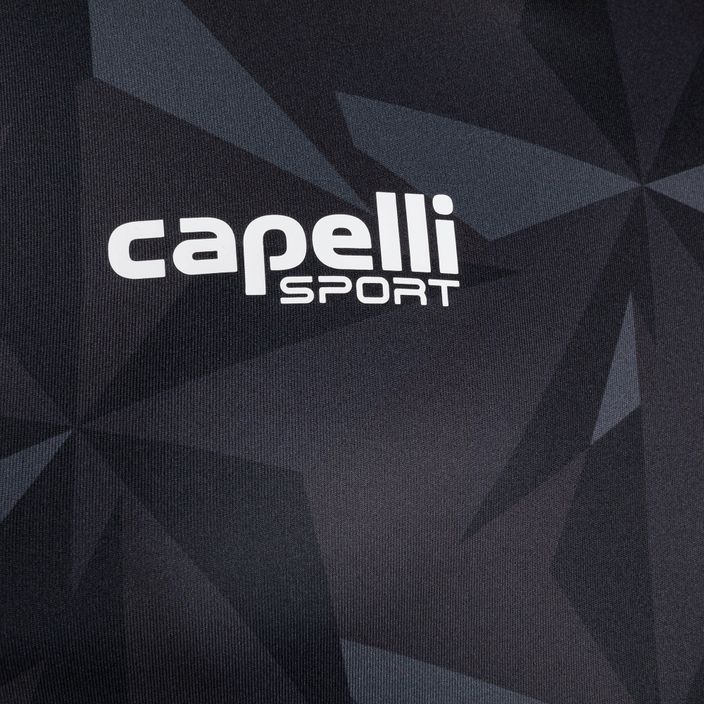 Capelli Pitch Star Herren-Torwart-Fußballtrikot schwarz/weiß 3