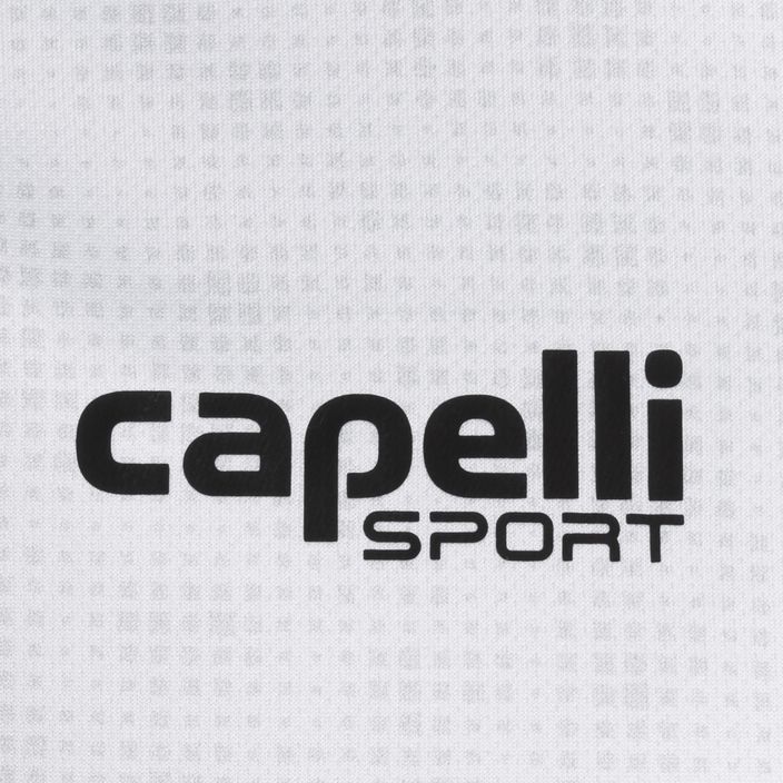 Capelli Cs III Block Jugend Fußballtrikot weiß/schwarz 3