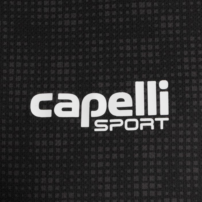 Capelli Cs III Block Jugend Fußballtrikot schwarz/weiß 3