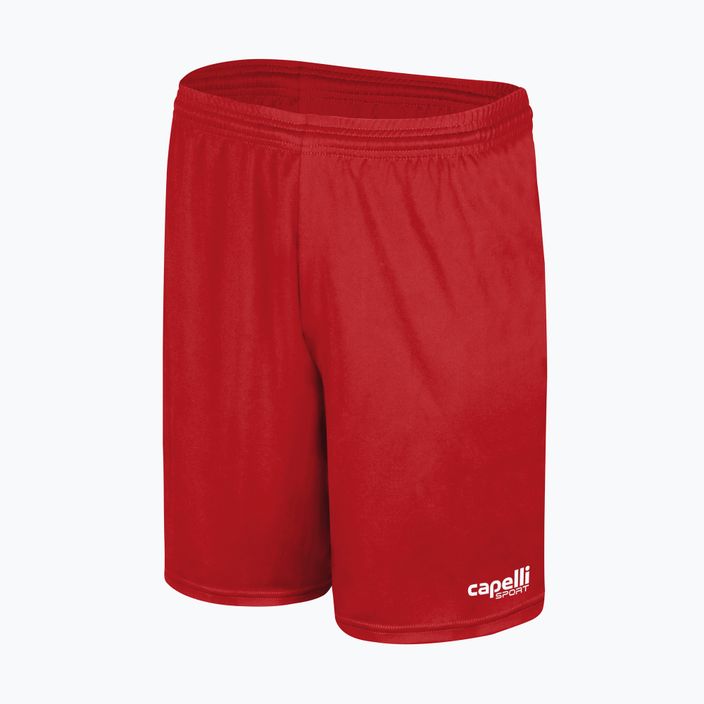 Capelli Sport Cs One Adult Match rot/weiß Kinder Fußball-Shorts 4