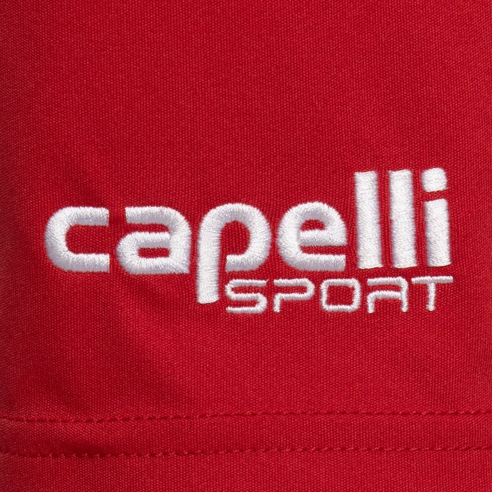 Capelli Sport Cs One Youth Match rot/weiß Kinder Fußball-Shorts 3