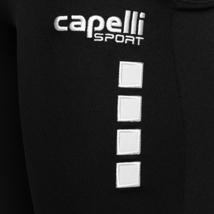 Capelli Basics I Jugendtorwarthose mit Polsterung schwarz/weiß 4