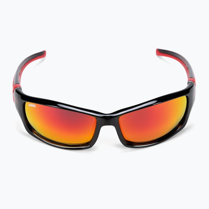 UVEX Sportstyle 211 Sonnenbrille schwarz-rot S5306132213 3