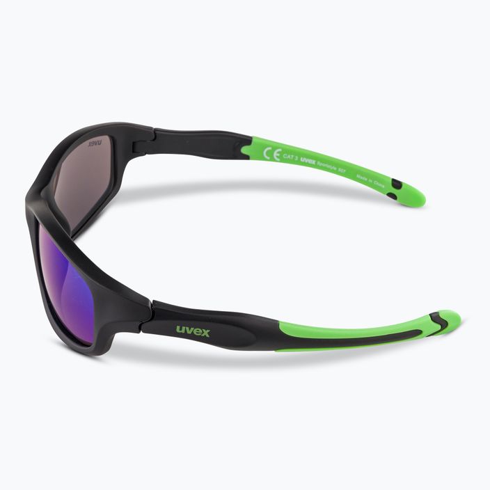 UVEX Kindersonnenbrille Sportstyle 507 grün verspiegelt 5