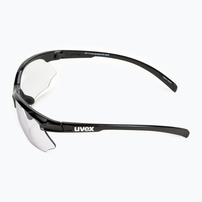 UVEX Sportstyle 802 V Fahrradbrille schwarz S5308722201 4