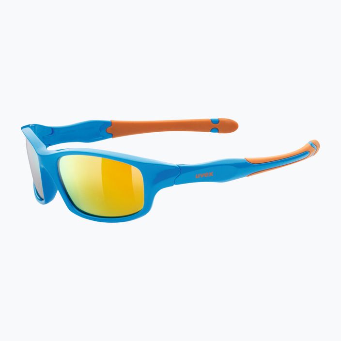 UVEX Kindersonnenbrille Sportstyle blau-orange/rosa versilbert 507 53/3/866/4316 5