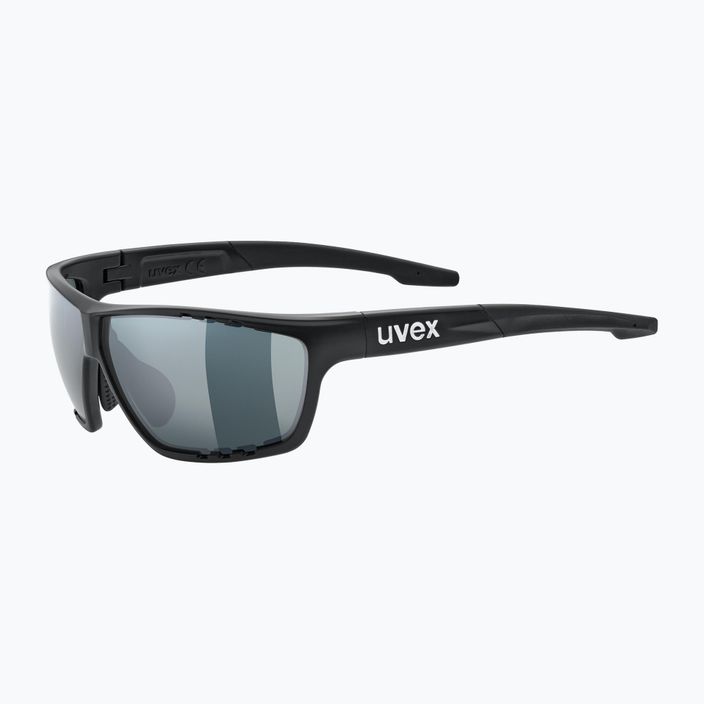 UVEX Sportstyle 706 CV schwarz matt/litemirror silber Sonnenbrille 53/2/018/2290 5