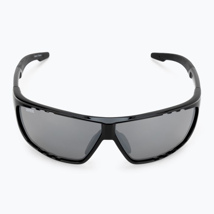 UVEX Sportstyle 706 schwarz/verspiegelt silberne Sonnenbrille 53/2/006/2216 3