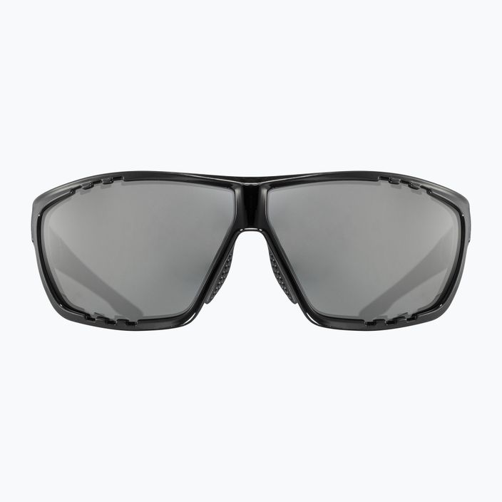 UVEX Sportstyle 706 schwarz/verspiegelt silberne Sonnenbrille 53/2/006/2216 6