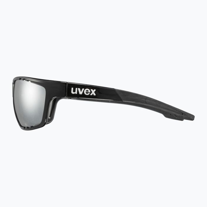 UVEX Sportstyle 706 schwarz/verspiegelt silberne Sonnenbrille 53/2/006/2216 7