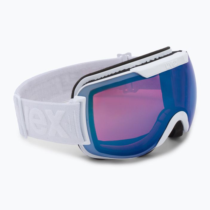 Skibrille UVEX Downhill 2 FM white/blue 55//115/124