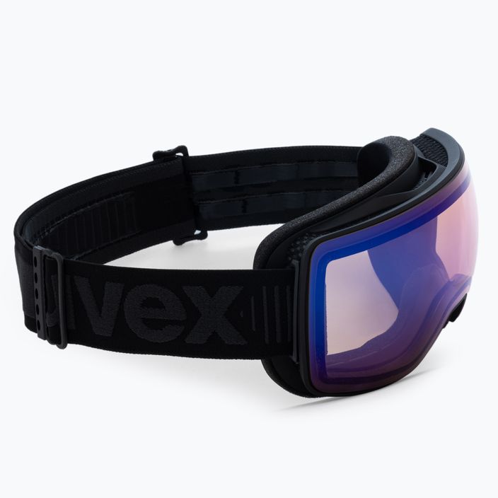 Skibrille UVEX Compact V schwarz 55/0/142/20