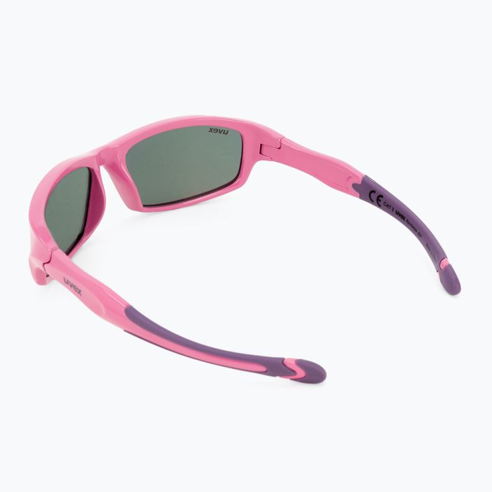 UVEX Kindersonnenbrille Sportstyle 507 rosa lila/rosa spiegeln 53/3/866/6616 2