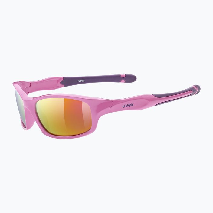 UVEX Kindersonnenbrille Sportstyle 507 rosa lila/rosa spiegeln 53/3/866/6616 5