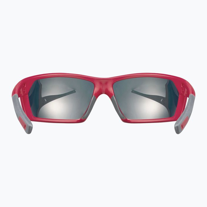 UVEX Sportstyle 225 Pola rot grau matt Sonnenbrille 8