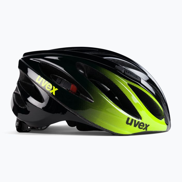 UVEX Boss Race Fahrradhelm schwarz/gelb S4102292015 3
