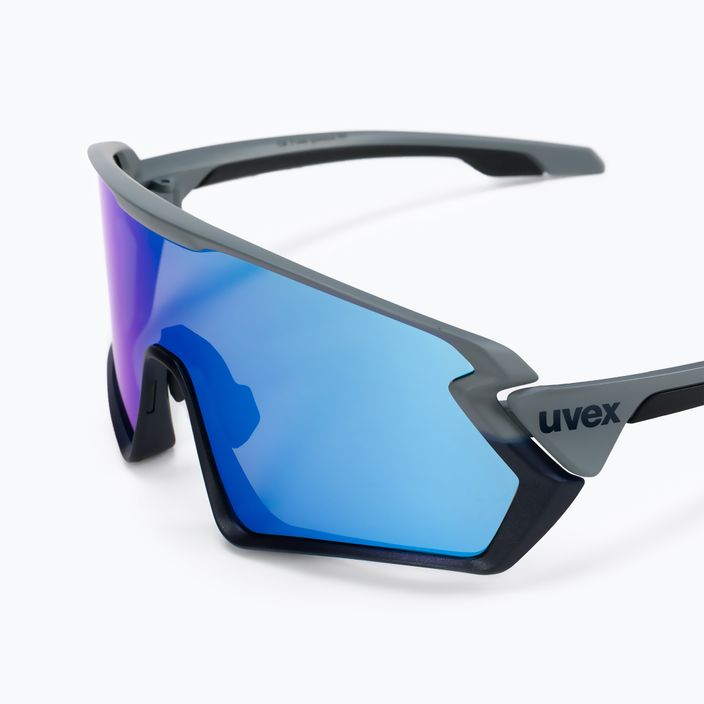 UVEX Sportstyle 231 Fahrradbrille grau-blau S5320655416 5