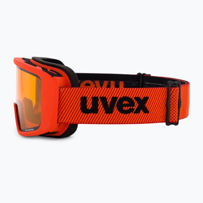 Skibrille UVEX Saga TO fierce red mat/mirror red laser/gold lite/clear 55/1/351/33 4