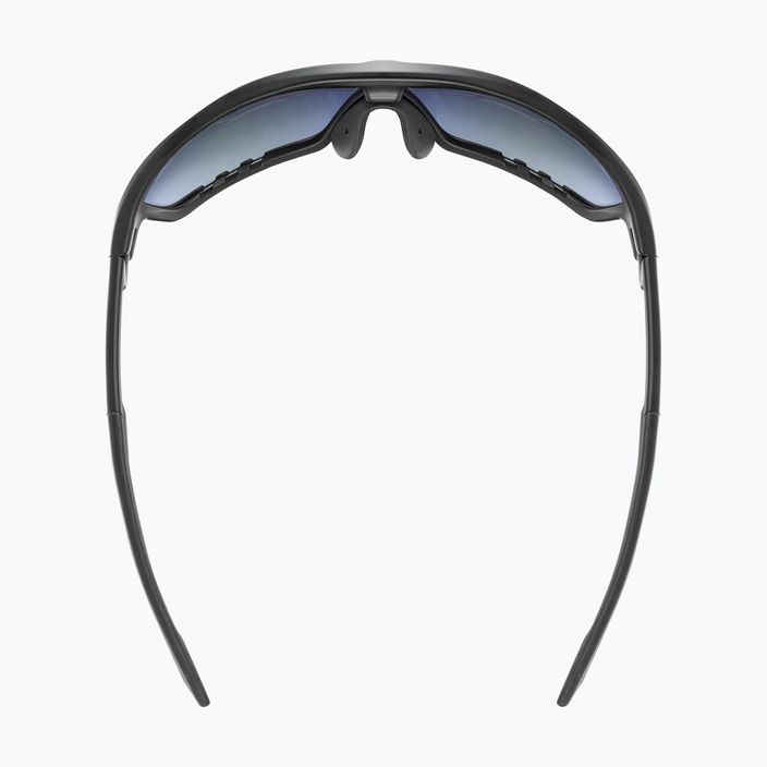 UVEX Sportstyle 706 schwarz matt/verspiegelt blau Sonnenbrille 5