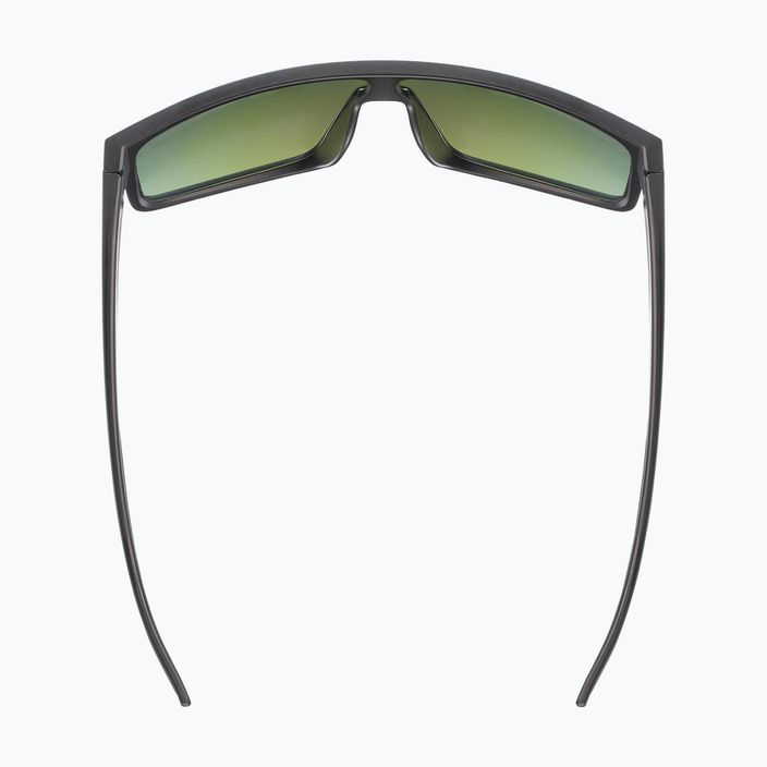 UVEX Sonnenbrille LGL 51 schwarz matt/grün verspiegelt 53/3/025/2215 8