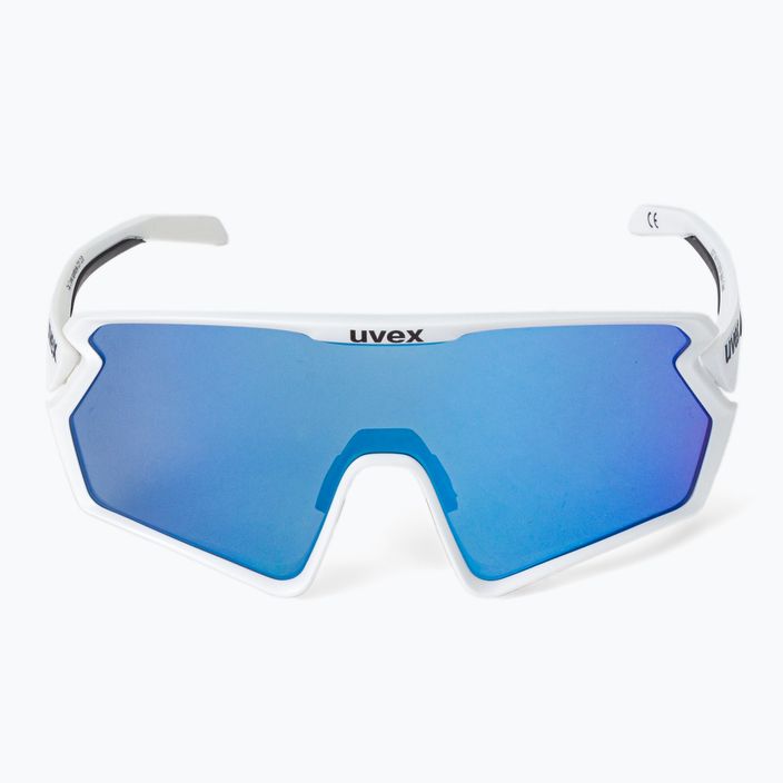 UVEX Sportstyle 231 2.0 weiß matt/verspiegelt blau Fahrradbrille 53/3/026/8806 3