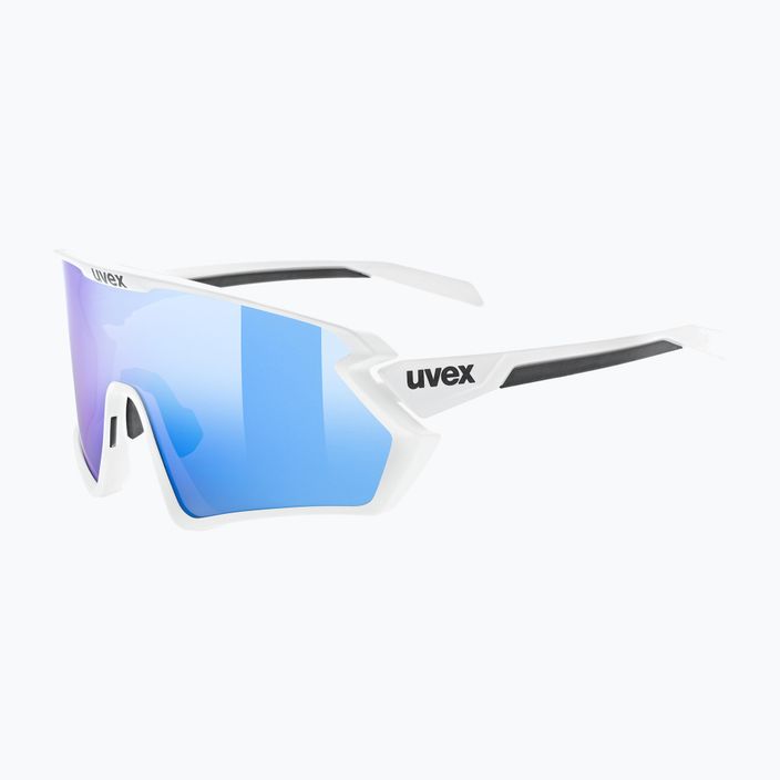 UVEX Sportstyle 231 2.0 weiß matt/verspiegelt blau Fahrradbrille 53/3/026/8806 5