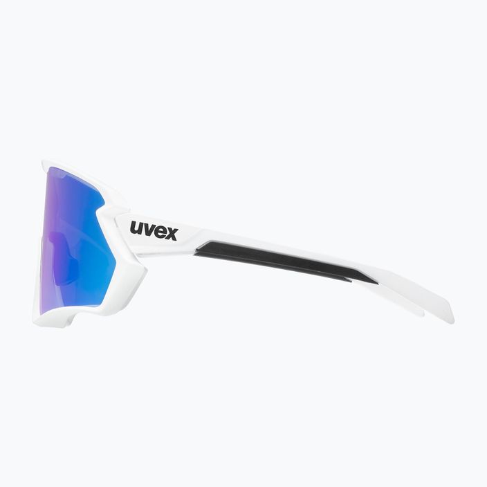 UVEX Sportstyle 231 2.0 weiß matt/verspiegelt blau Fahrradbrille 53/3/026/8806 7