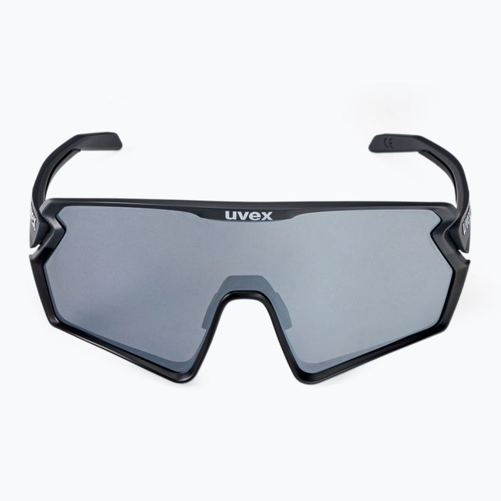 UVEX Sportstyle 231 2.0 grau schwarz matt/verspiegelt silberne Fahrradbrille 53/3/026/2506 3