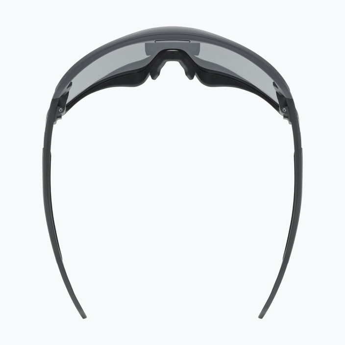 UVEX Sportstyle 231 2.0 grau schwarz matt/verspiegelt silberne Fahrradbrille 53/3/026/2506 8