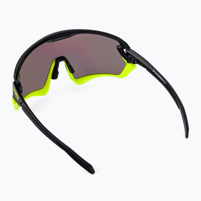 UVEX Sportstyle 231 2.0 schwarz gelb matt/gelb spiegelnd Fahrradbrille 53/3/026/2616 2