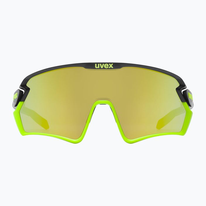 UVEX Sportstyle 231 2.0 schwarz gelb matt/gelb spiegelnd Fahrradbrille 53/3/026/2616 6
