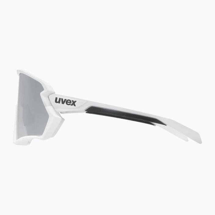 UVEX Sportstyle 231 2.0 Wolke weiß matt/verspiegelt silberne Fahrradbrille 53/3/026/8116 7